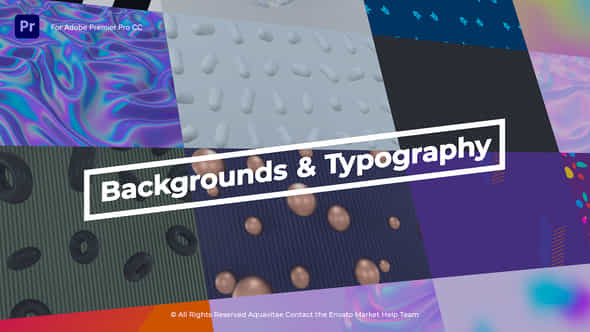 Animated Backgrounds Titles L Mogrt For Premiere Pro - VideoHive 30234985