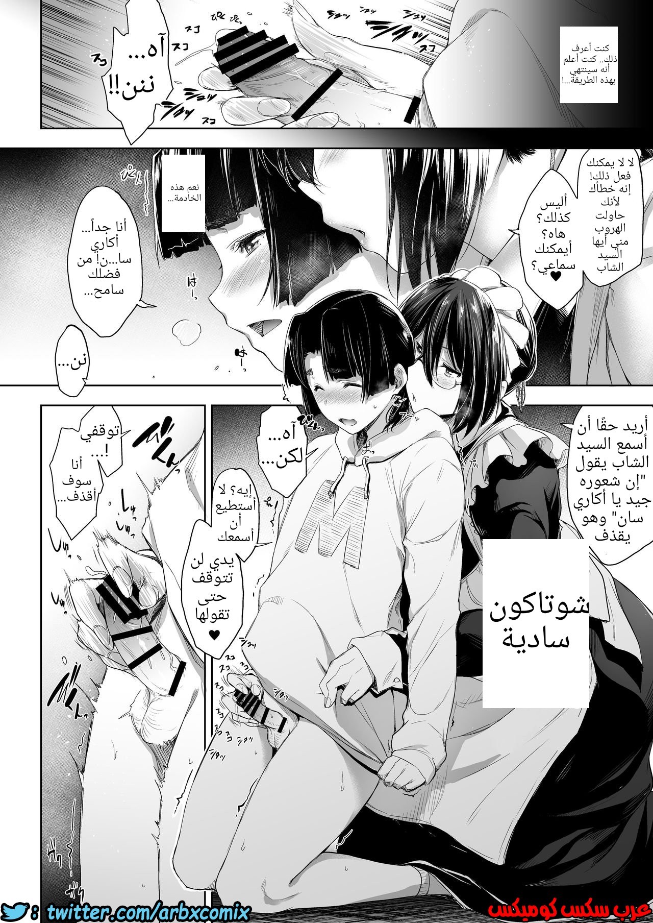 651 الصديق الشاب والصديقة الخادمة