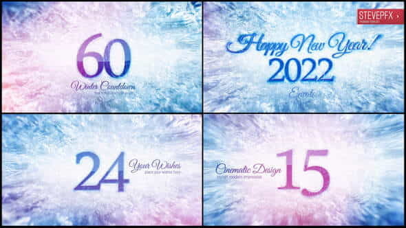 Snow New Year Countdown 2022 - VideoHive 22701114