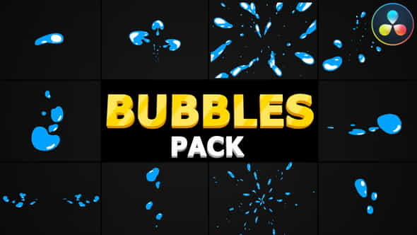 Bubbles Pack | DaVinci Resolve - VideoHive 31271911