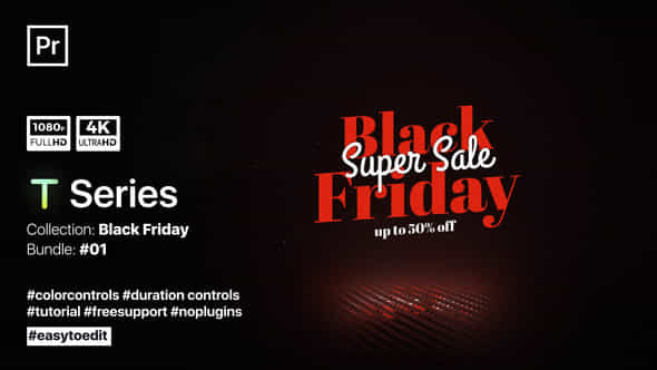 Black Friday Titles - VideoHive 34625962