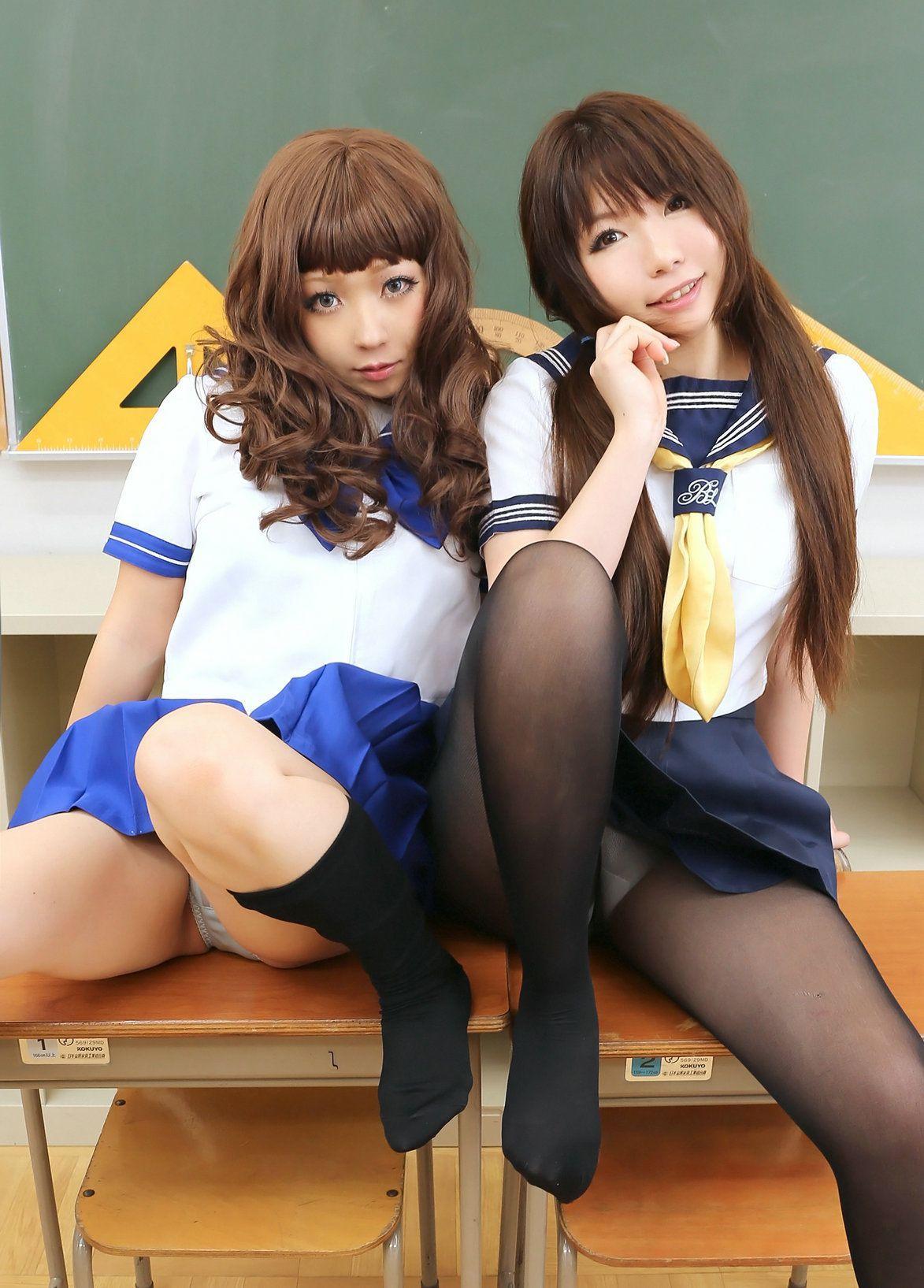 日暮りん&日暮らん [Sailor Osanpo -Shukketsu Dai Service] [日暮企画] 写真集(75)