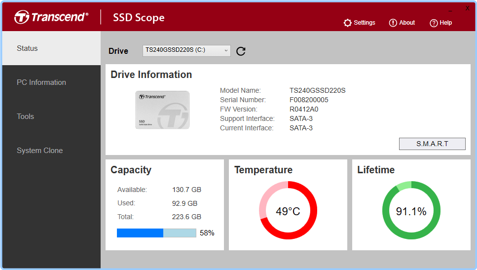 Transcend SSD Scope 4.23 Multilingual UDfnOarr_o