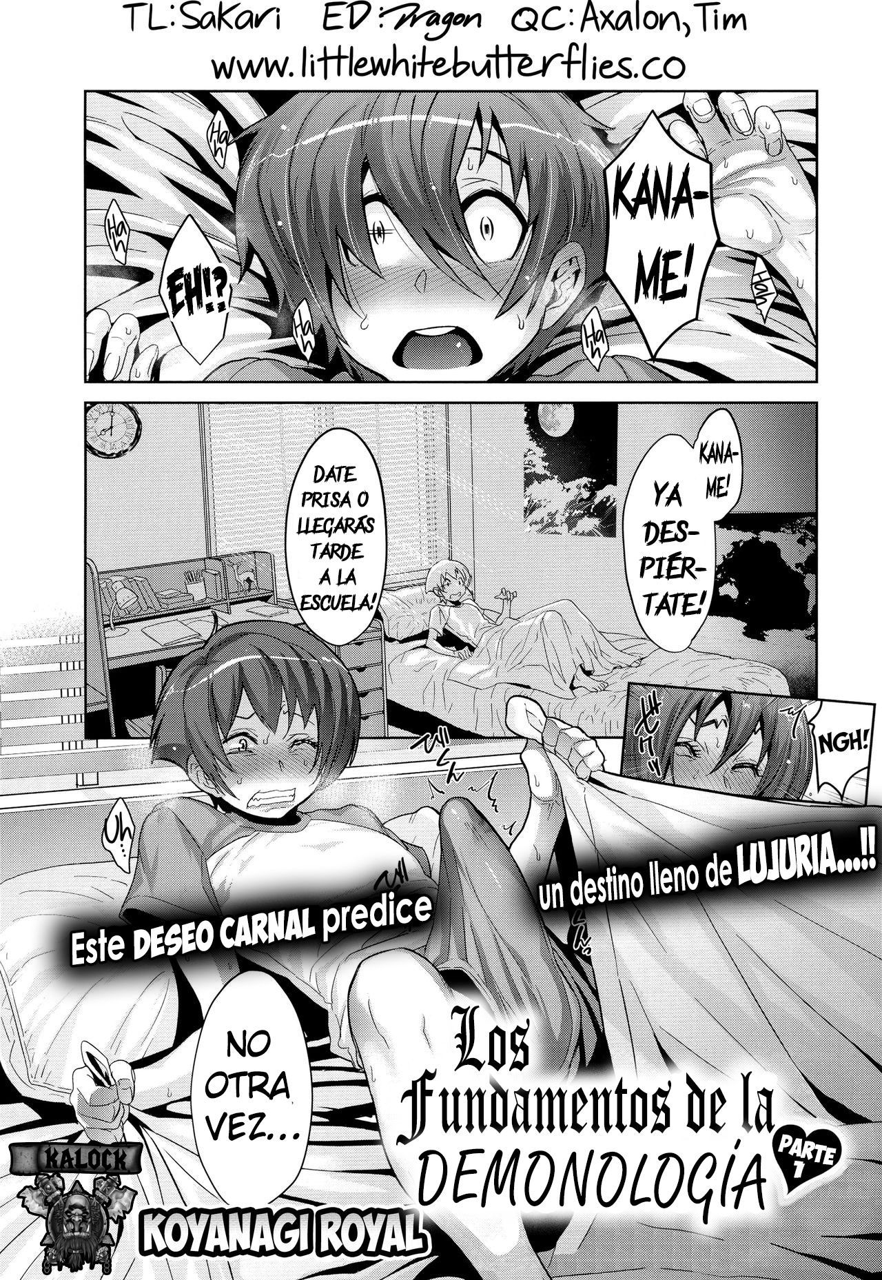 [Koyanagi Royal] Kanjin Kaname no Akuma Gaku  Los Fundamentos de la Demonología Ch. 1-5 [Spanish] [kalock]