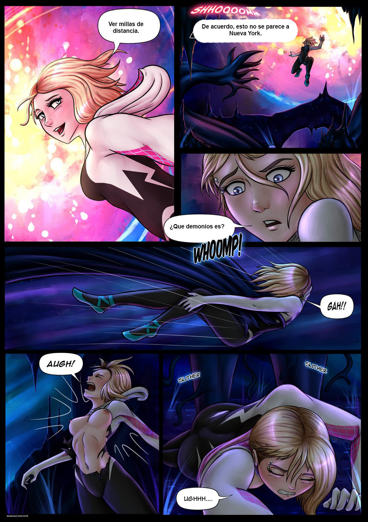 Nyte Spider Gwen Into The Vore Verse - 1