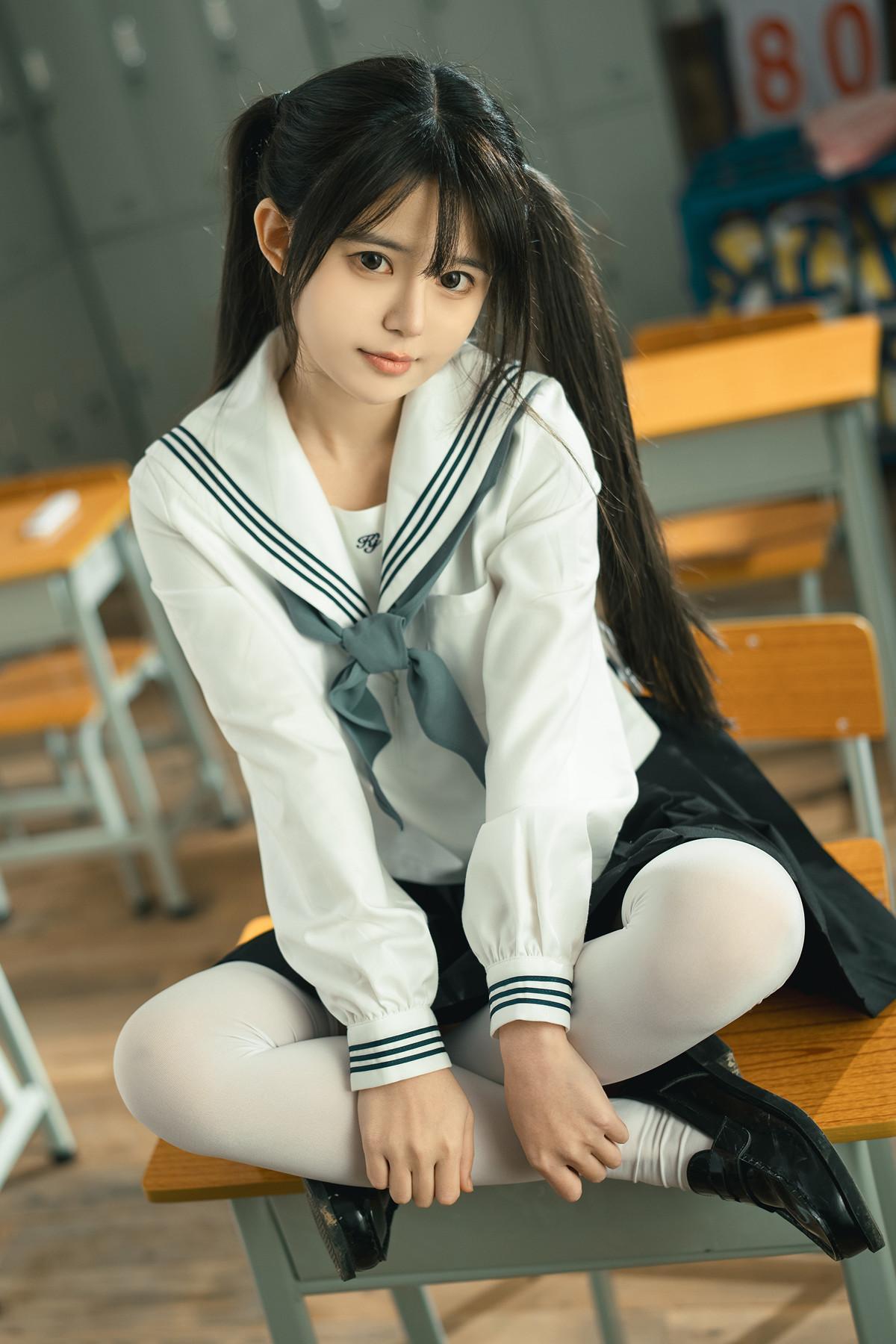 Cosplay Rua阮阮 授课中 In Class(18)