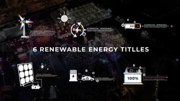 Renewable Energy Titles - VideoHive 50274087