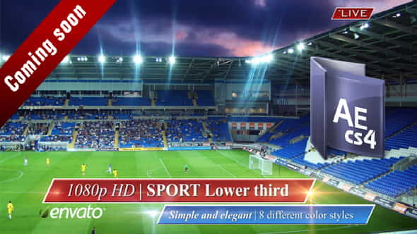 Sport Lower third - VideoHive 101364