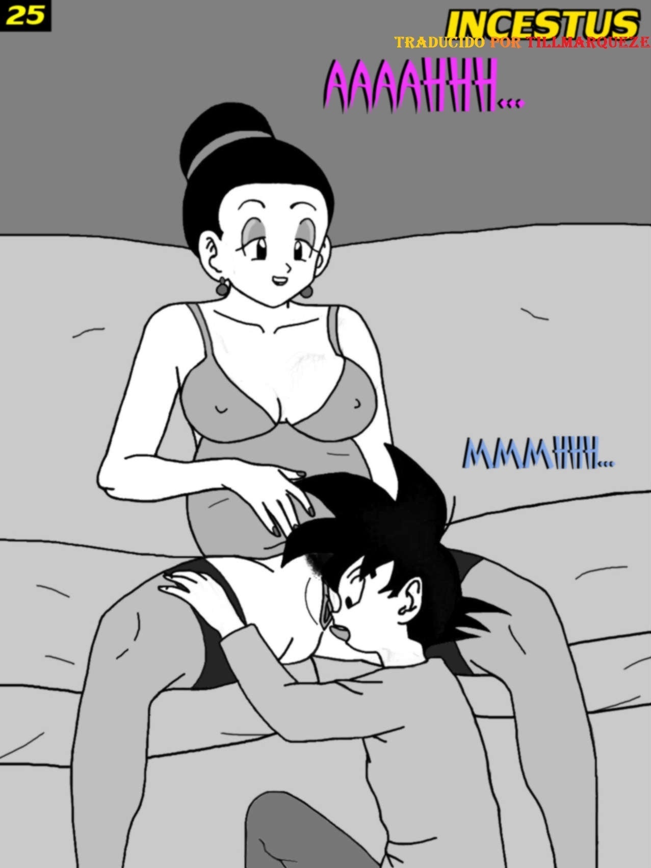 [Incestus] Dragon Ball Z - Mama's Boy II (dragon ball z) [Spanish] [@TillMarqueze]