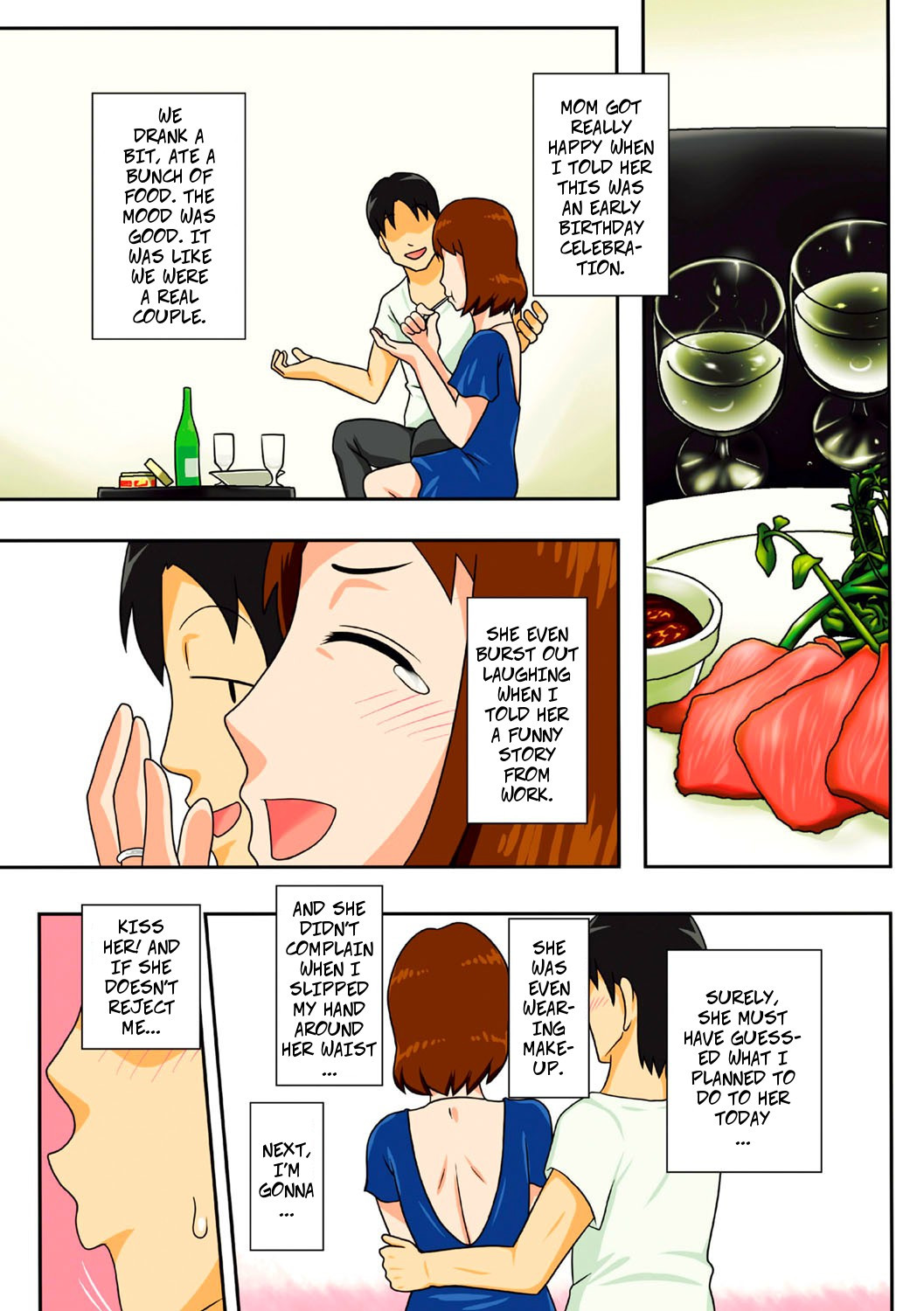 [Freehand Tamashii] That's Why 1 I Begged Mom To Fuck Me (Toiu wake de, Kaa-san-tachi to Yattemita) [Digital] [English] [Decensored]