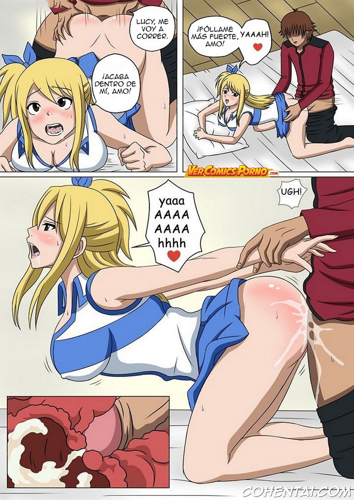 Fairy Hunting 2 (Fairy Tail) xxx comics manga porno doujin hentai español sexo 