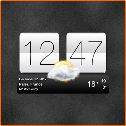 Sense V2 Flip Clock & Weather V7.31.1