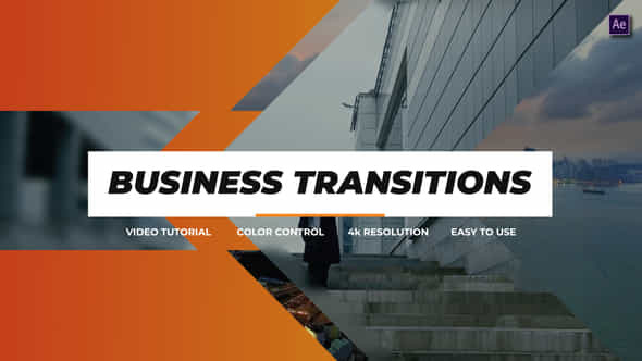 Business Transition After Effects - VideoHive 38426437