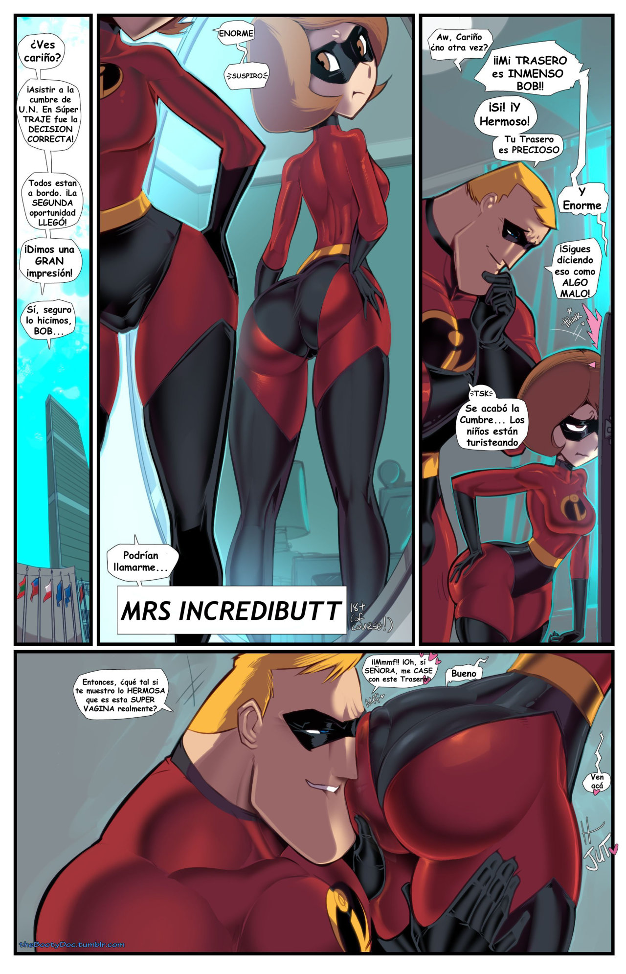 Mrs Incredibutt (The Incredibles) - 0