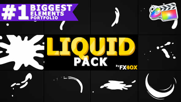 Liquid Motion Shapes - VideoHive 23532117