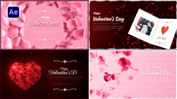Valentines Day Greetings Pack - VideoHive 50411164