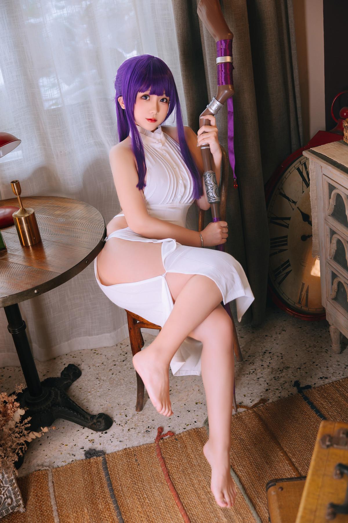Cosplay Rinaijiao日奈娇 葬送的芙莉莲 费伦 Set.01(11)