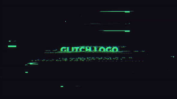 Glitch Logo Mogrt - VideoHive 26716653