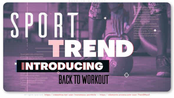 Back To Workout - VideoHive 39462566