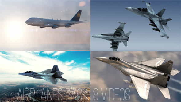 Airplanes Pack - VideoHive 20207061