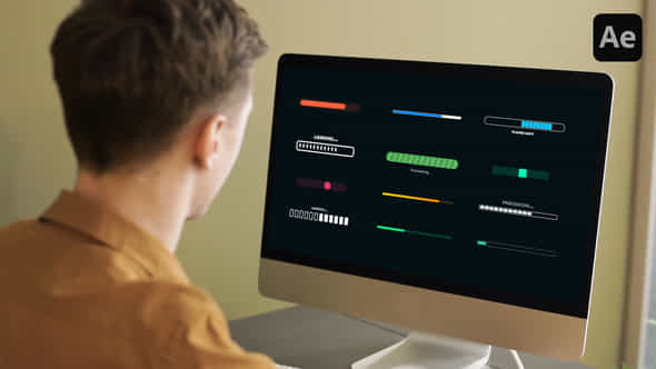 Loading Bars - VideoHive 50144846