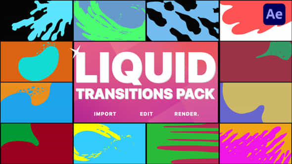 Liquid Transitions 2 - VideoHive 39102156