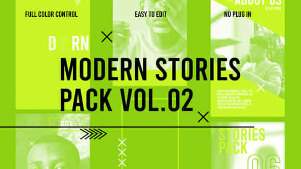 Modern Stories Pack - VideoHive 38761336