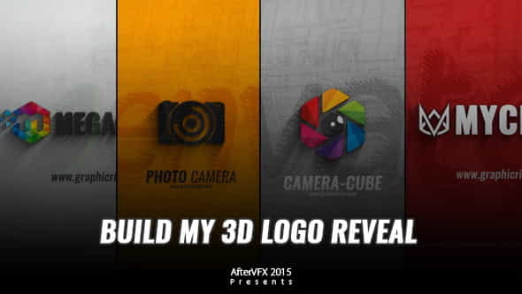 Build My 3D Logo Reveal - VideoHive 11921274