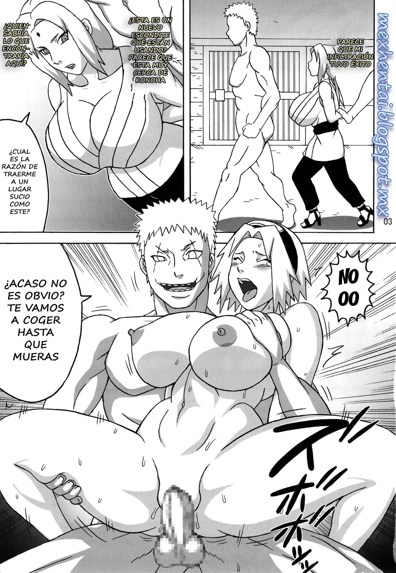 Tsunade no In Kangoku R_Chichikage Tanetsukeden_Tsunade Lewd Prison 3 - 2