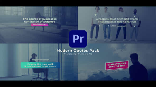 Modern Quotes - VideoHive 43007110