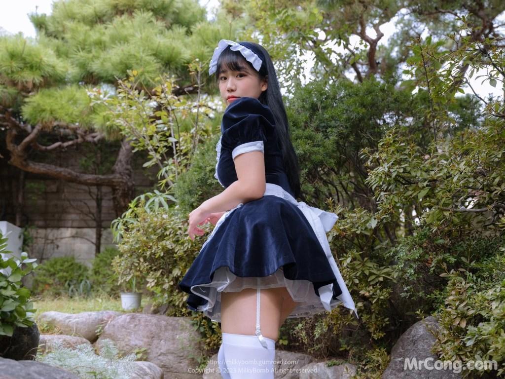 [MilkyBomb] Yui: Vol.3 Maid (291 photos )(84)