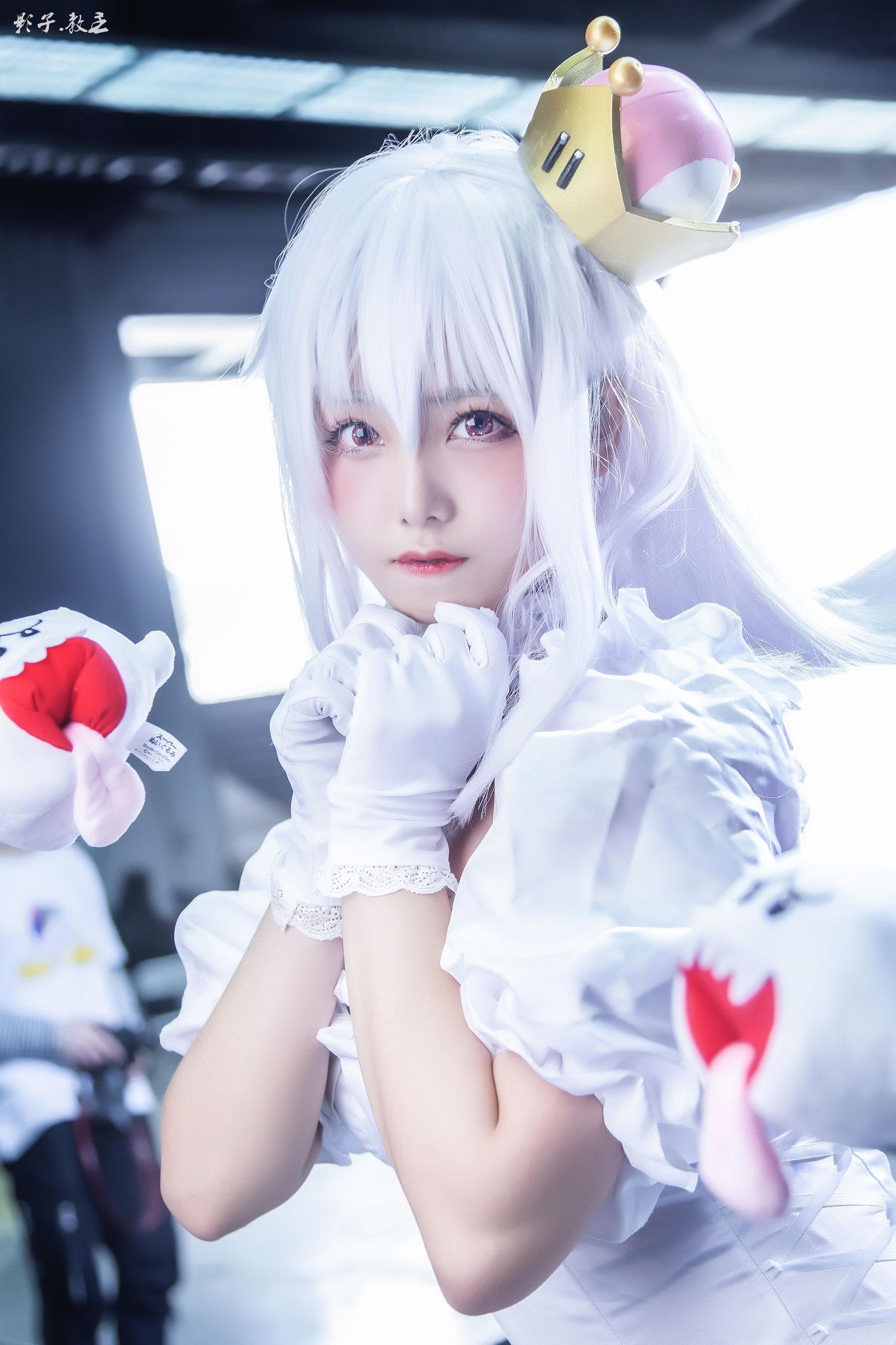 [Cosplay] 萌系小姐姐蜜汁猫裘 – 幽灵姬(6)