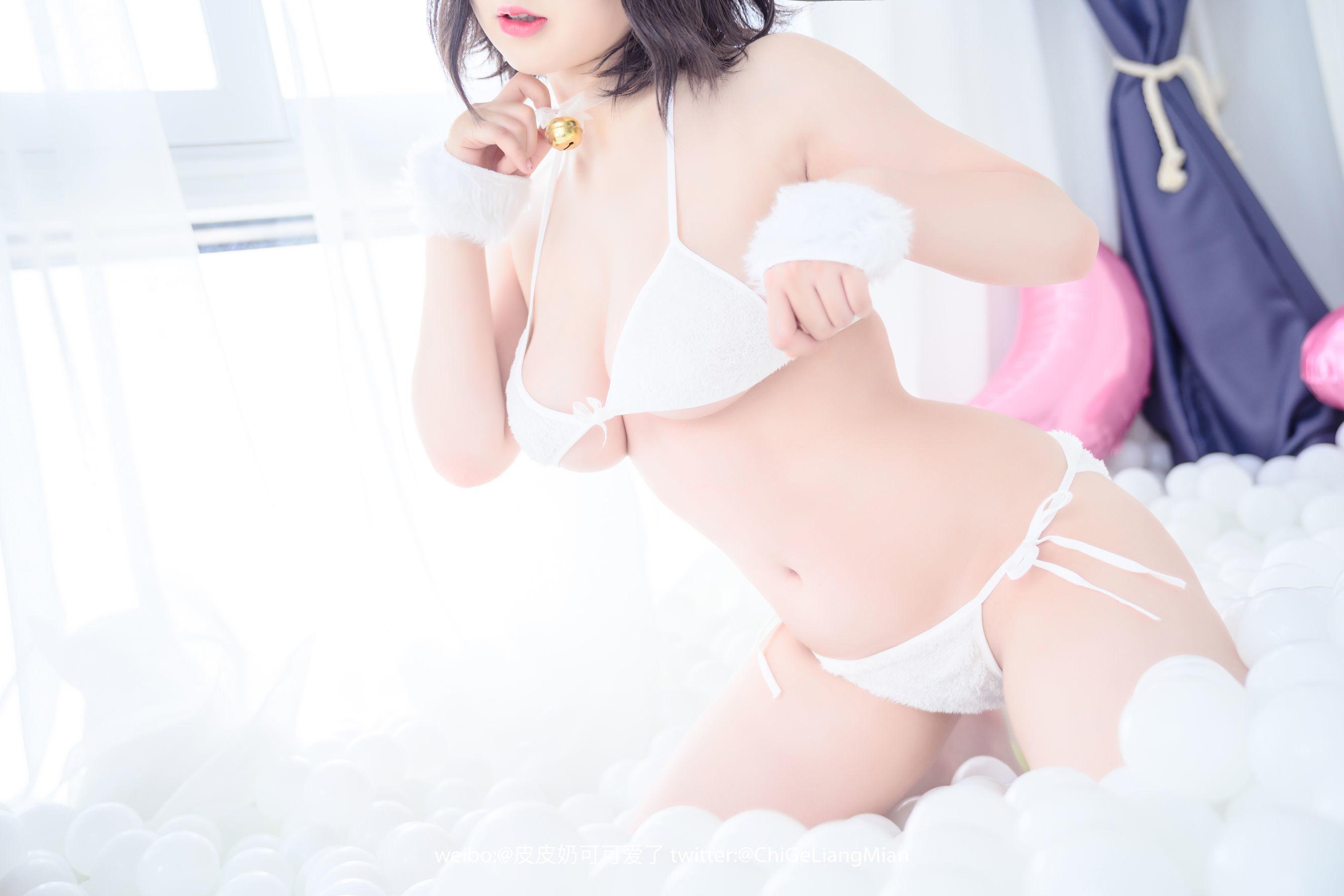 [美女Coser] 皮皮奶可可爱了啦 《白猫》 写真集(38)