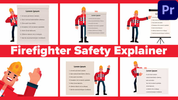 Firefighter Safety Explainer - VideoHive 42867873