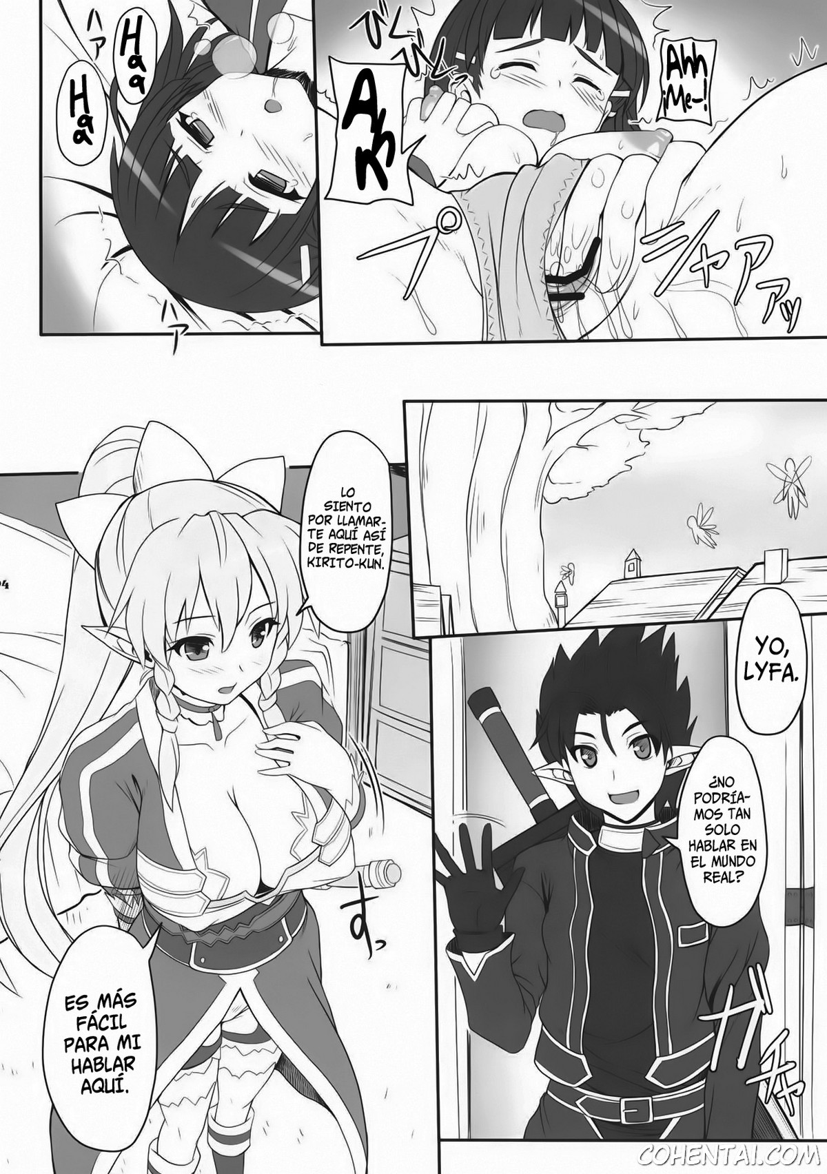 Sister Affection Online (Sword Art Online) xxx comics manga porno doujin hentai español sexo 