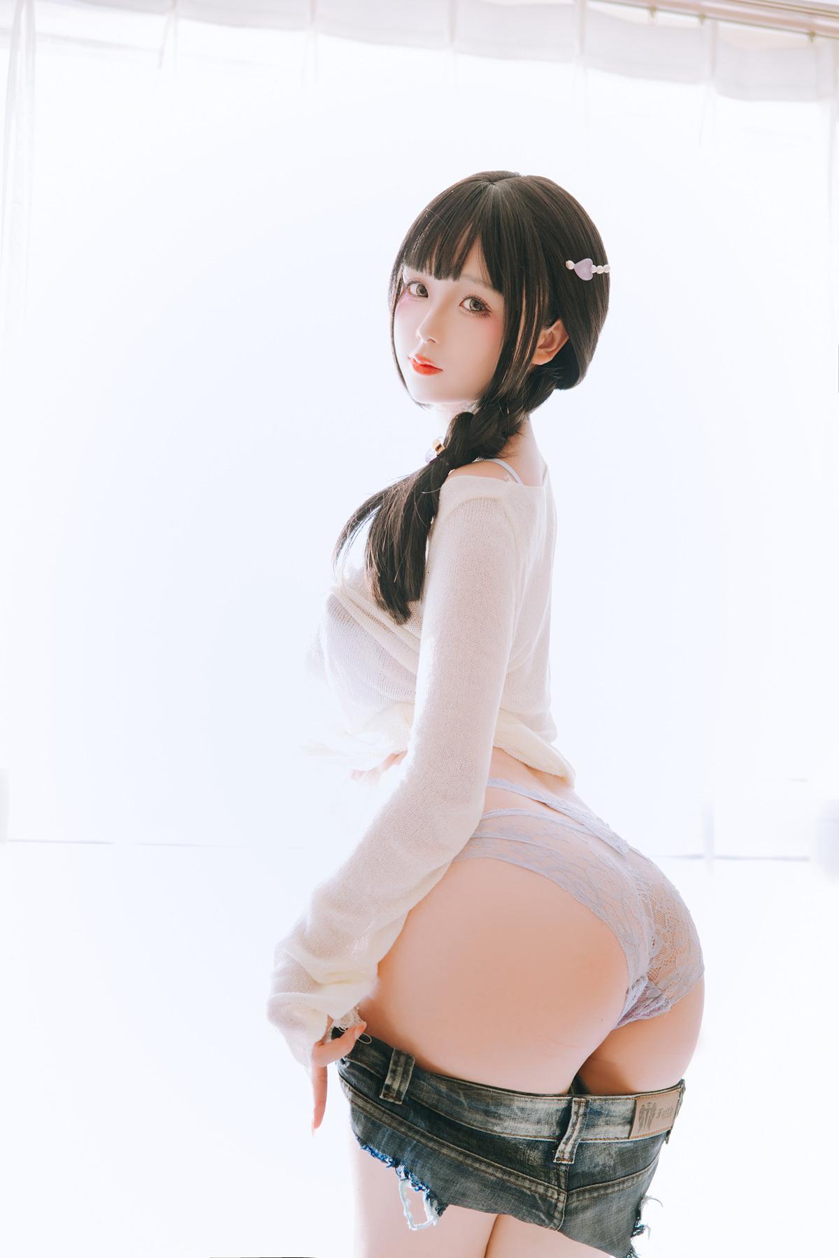 Cosplay Rinaijiao日奈娇 牛仔裤人妻 Set.01(22)