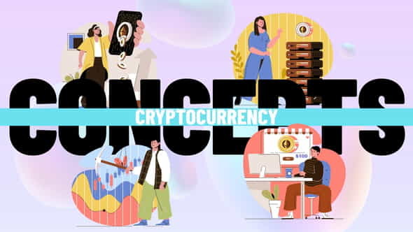 Cryptocurrency - Scene Situation - VideoHive 34772404