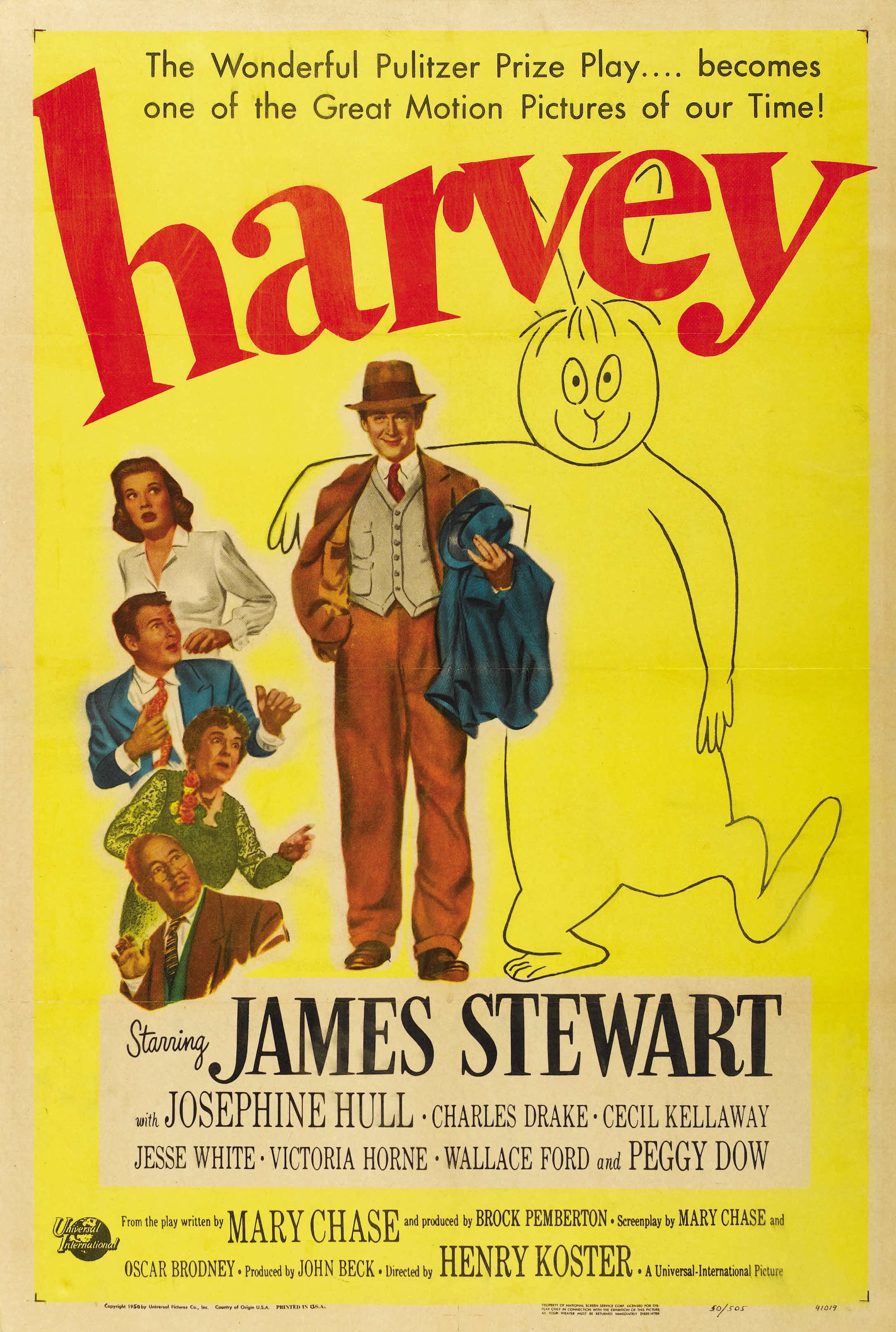 harvey movie poster