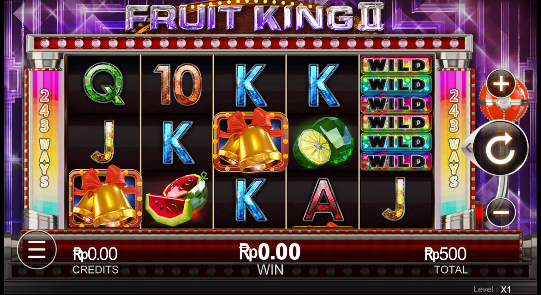 Slot Online Fruit King II | CQ9