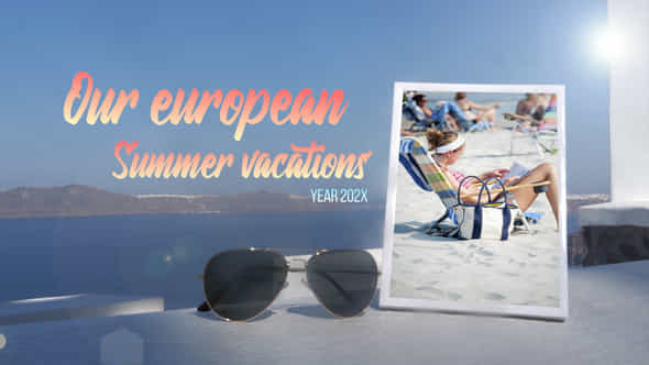 European Summer Vacations Slideshow - VideoHive 54191218