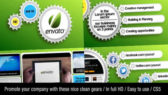 Clean Gear Company Promotion - VideoHive 2526856