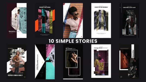 Simple Instagram Stories - VideoHive 37506732