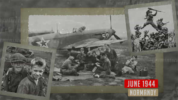 Historical Slideshow Mogrt - VideoHive 47356452