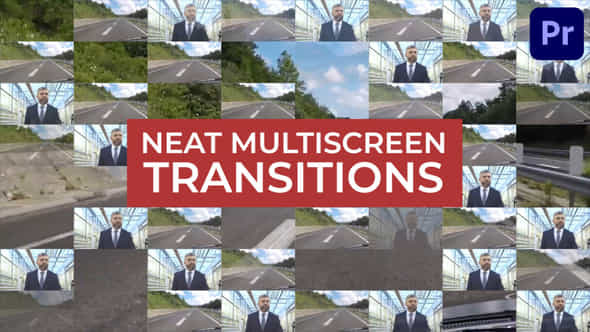 Neat Multiscreen Transitions - VideoHive 46532862