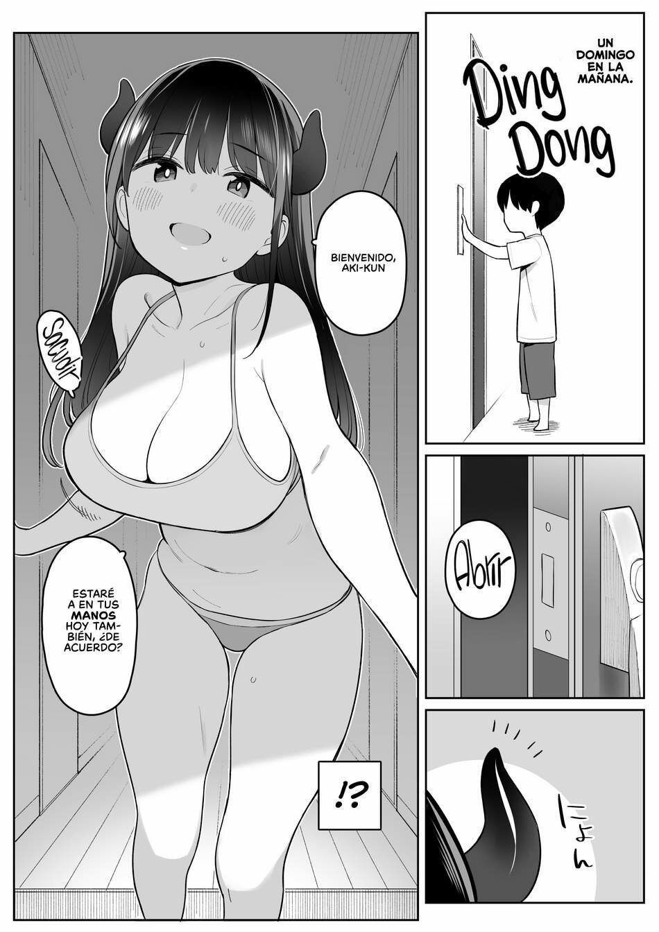 The Story of How the Neighbor Squeezed My Semen Because She Was a Succubus (Nora Higuma) - 23