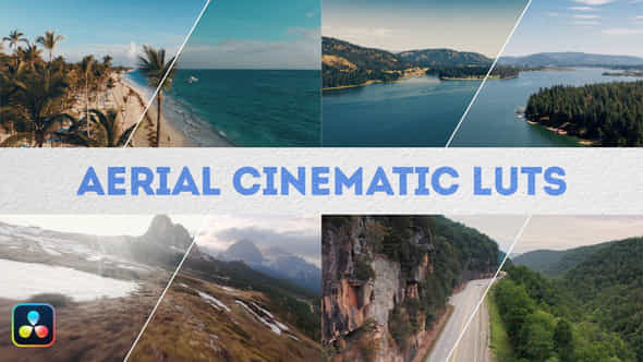 Aerial Cinematic Luts Davinci Resolve - VideoHive 49821726