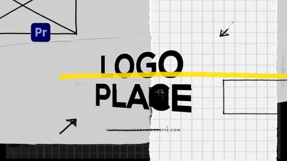 Grunge Logo Paper - VideoHive 43070633