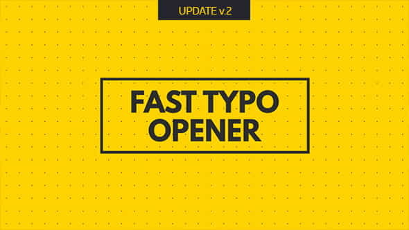 Fast Typo Opener - VideoHive 19594569