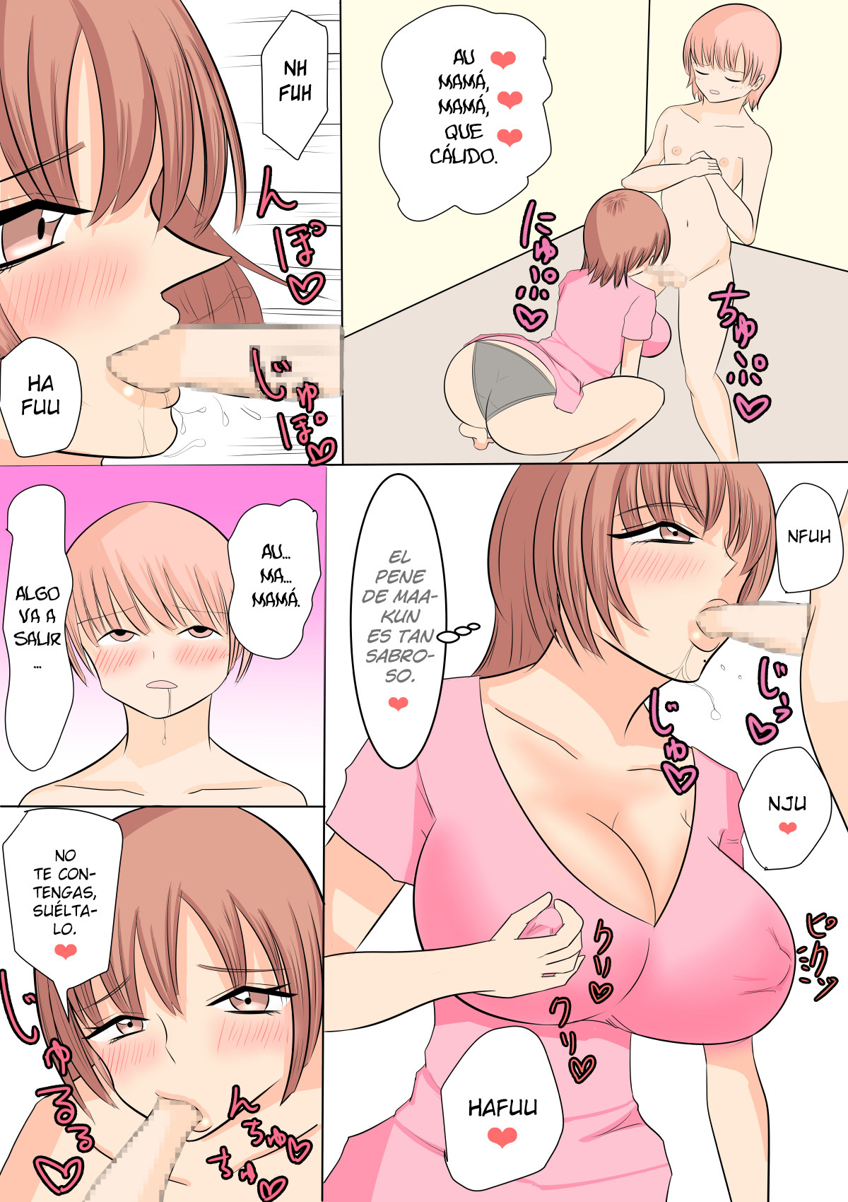 [Aa Jinsei Gakeppuchi] Boku no Daisuki na Yurufuwa Mama to Ottori Love Love Seikyouiku [Spanish] [Hellsing Scans]