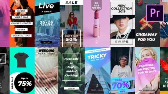 21 Instagram Stories - VideoHive 24555388